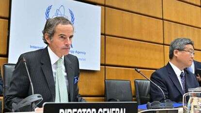 יו"ר סבא"א רפאל גרוסי. | איי.אף.פי