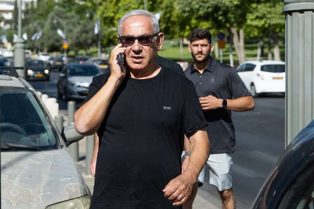 נתניהו בשבוע שעבר. | יונתן זינדל - פלאש 90