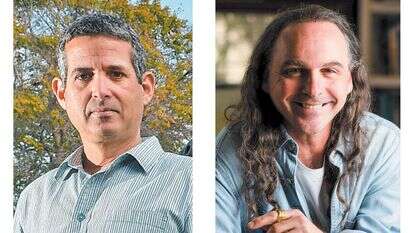 אבישי בן חיים ואסף ענברי. צילומים: אריק סולטן וגיל אליהו, ג'יני