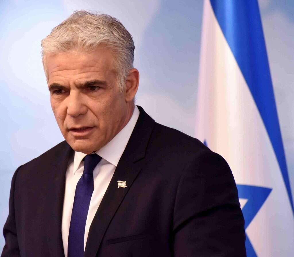 לא האריך את הכהונה. שר החוץ לפיד. | EPA