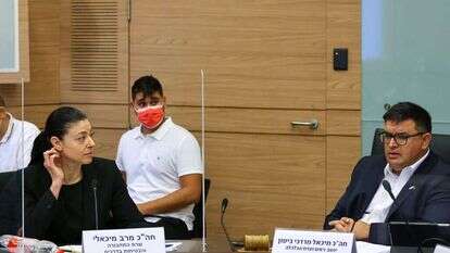 ביטון ומיכאלי בכנסת, בשנה שעברה. | נועם מושקוביץ, דוברות הכנסת