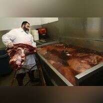 בית מטבחיים באונטריו, קנדה (אילוסטרציה). | גטי אימג'ס