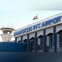 נמל התעופה הבינלאומי בדמשק. | AFP