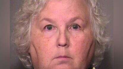 ננסי קרמפטון-ברופי, שהורשעה ברצח בעלה. | AFP