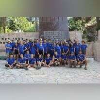 תלמידי מכינת הראל באנדרטה בהר הרצל לזכר החיילים היהודים בצבא האדום שנפלו במלחמת העולם השנייה