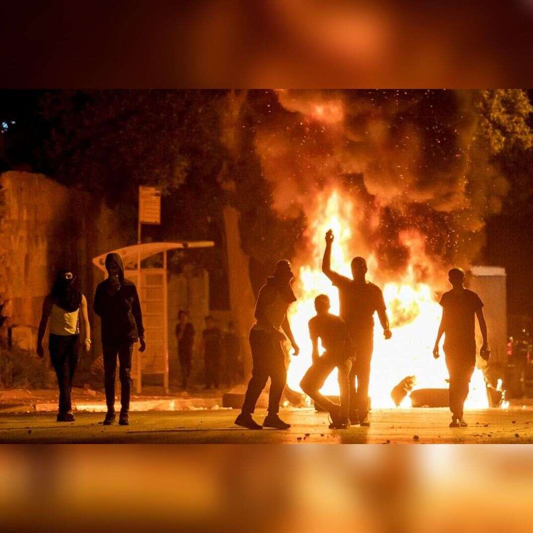 פרעות שומר החומות. | יוסי אלוני, פלאש 90