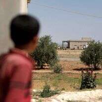 מיקומו של הבית שבו נלכד בסוריה הבכיר בדעש. | " AFP מיקומו של הבית שבו נלכד בסוריה הבכיר בדעש. | " AFP