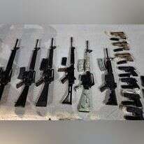 נשקים שנתפסו הלילה. | דובר צה"ל