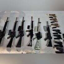 כלי נשק ואמל"ח שנתפסו, ארכיון. קרדיט | דוברות המשטרה