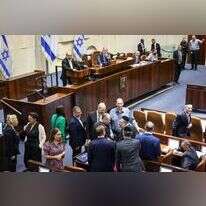 הדיון על פיזור הכנסת בקריאה טרומית. | נועם מושקוביץ', דוברות הכנסת