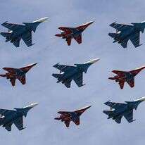 מטוסי מיג 29 רוסיים. קרדיט: EPA