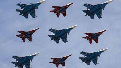 מטוסי מיג 29 רוסיים. קרדיט: EPA מטוסי מיג 29 רוסיים. קרדיט: EPA