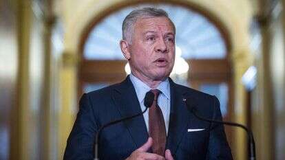 עבדאללה השני, מלך ירדן. | EPA