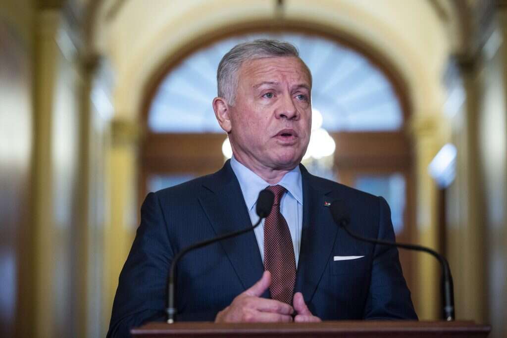 עבדאללה השני, מלך ירדן. | EPA