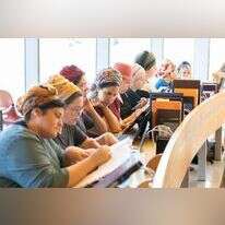 עמיתות כולל דעה בבית המדרש מדרשת לינדנבאום. קרדיט | גארד ברנשטין עבור אור תורה סטון