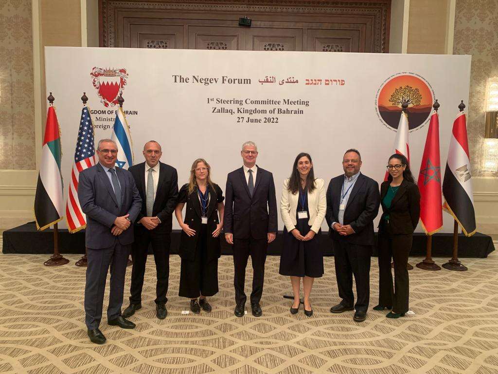 המשלחת הישראלית בבחריין. קרדיט: משרד החוץ