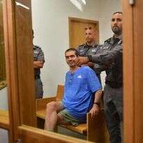 יצחק אברג'ל בבית המשפט. | אבשלום ששוני, פלאש90