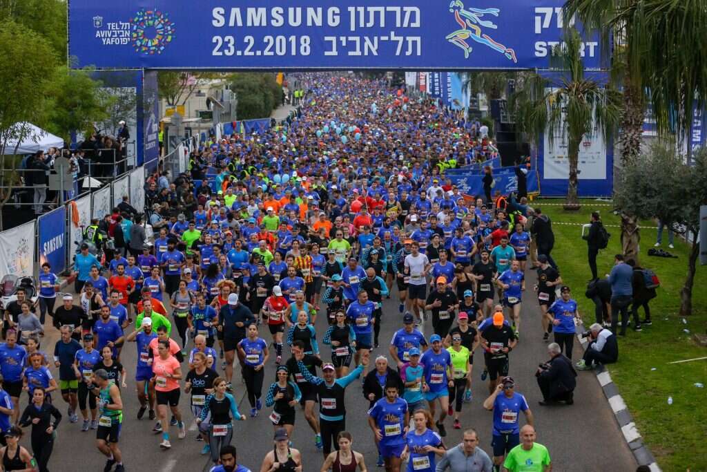 מרתון תל–אביב. | יהודה פרץ