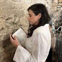 בכותל המערבי. | מתוך חשבון הטוויטר של אילת שקד