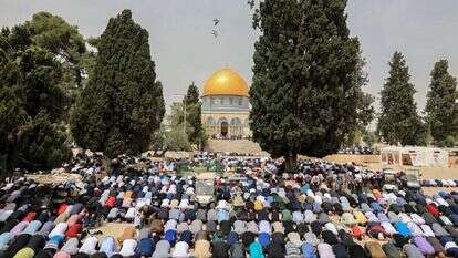 "שמעתי את דברי ההסתה של האימאם ובערתי מבפנים". הר הבית. | ג'מל עוואד, פלאש 90