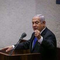 נתניהו במליאת הכנסת. | נועם מושקוביץ, דוברות הכנסת