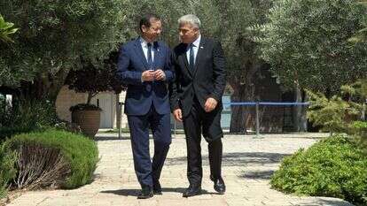 ראש הממשלה הנכנס עם נשיא המדינה, שבוע שעבר. | חיים צח, לע"מ