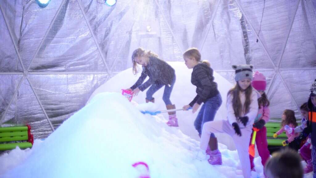 מתחם איגלו חדש בקניון הגדול. | עומרי סילבר