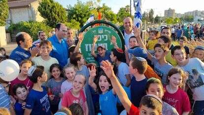 חניכת כיכר ד' תמוז בלוד. | עיריית לוד