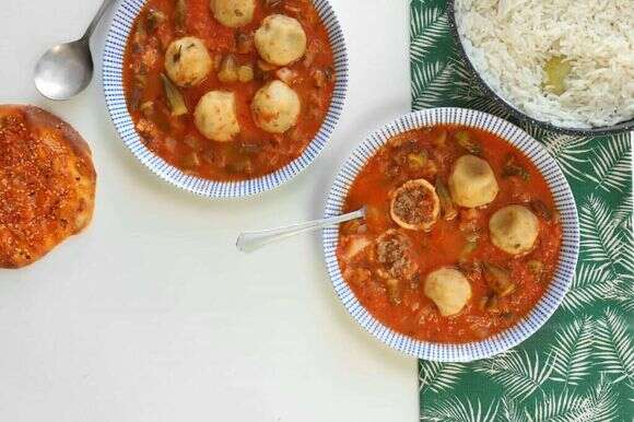 מרק קובה במיה. | אפרת ליכטנשטט