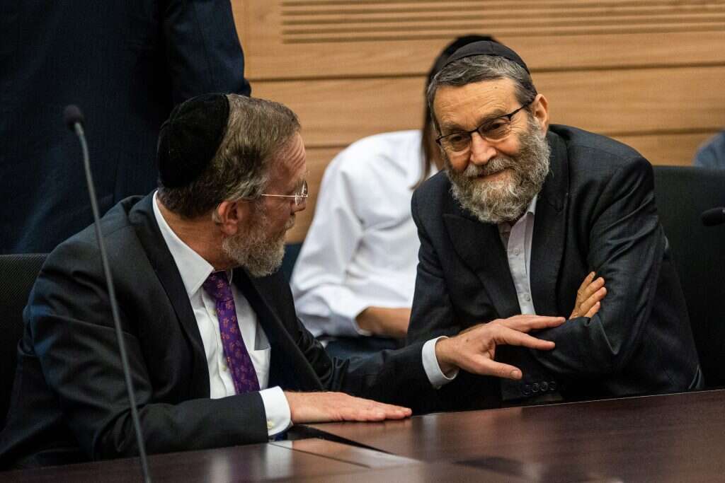 ח"כ משה גפני וח"כ יצחק פינדרוס. | אורן בן־חקון ח"כ משה גפני וח"כ יצחק פינדרוס. | אורן בן־חקון