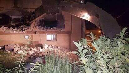 הרס בית מחבל, ארכיון. | דובר צה"ל