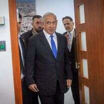 נתניהו בבית המשפט, יולי 22'. | יונתן זינדל, פלאש 90