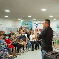 מנכ"ל מועצת הנגב יוהן אטלן בכנס בערד. | גיל אייסנמן