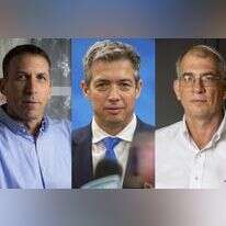 ניר אורבך, יועז הנדל, מתן כהנא. צילומים: אריק סולטן, אמיל סלמן