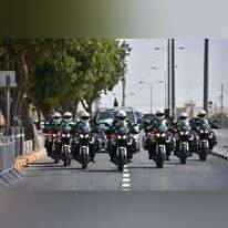 חסימות הכבישים בזמן ביקור טראמפ, ב-2017. | דוברות המשטרה