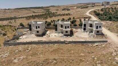 בנייה פלסטינית בלתי חוקית בשטחי C, סמוך לתקוע. אילוסטרציה. | עמותת רגבים