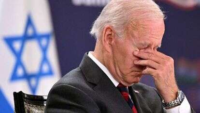 נשיא ארה"ב ג'ו ביידן במהלך ביקורו בישראל. | AFP