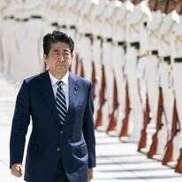 ראש ממשלת יפן לשעבר שינזו אבה בטוקיו, 2019. | גטי אימג'ס