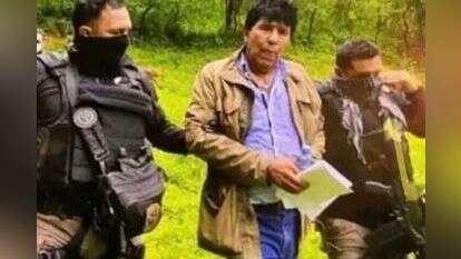 רפאל קארו קינטרו במעצר. | AP רפאל קארו קינטרו במעצר. | AP