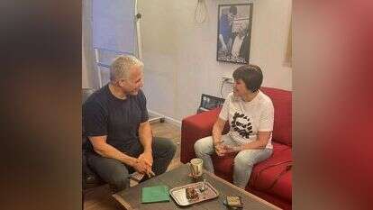 יאיר לפיד וזהבה גלאון, השבוע. | ללא קרדיט