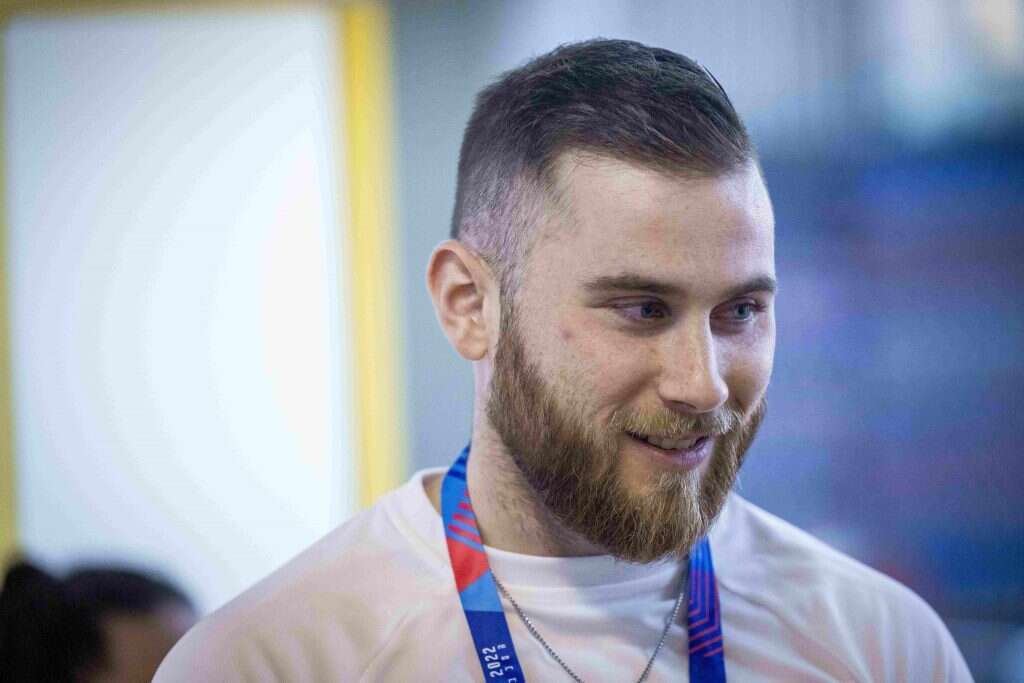 "ישראל היא הבית, אבל גם בגרמניה יש לנו בית". דיוויד. | יונתן זינדל, פלאש 90