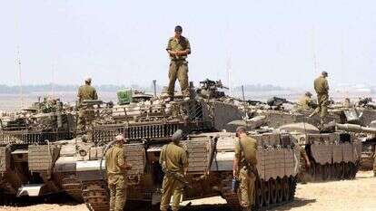 חיילים ברצועת עזה בימים הראשונים של מבצע גשמי קיץ, 2006. | גטי אימג'ס