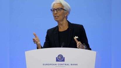 נשיאת הבנק המרכזי האירופי, כריסטין לגארד. | אי.פי.איי