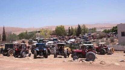 ההיערכות למבצע ההשתלטות הפלסטיני. | מעמוד הפייסבוק של מושל נפת טובאס