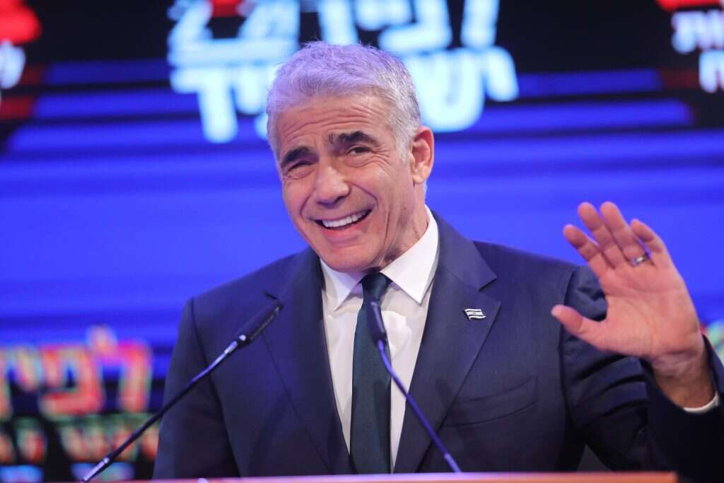 ראש הממשלה לפיד. | גדעון מרקוביץ'