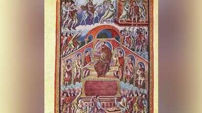 ציור של שלמה המלך מהמאה התשיעית. איור: (The Yorck Project (2002