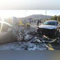 תאונת דרכים בכביש 60. | מוקד בנימין