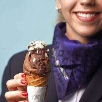 גלידת וניליה ואל על עם טעם dream cream. | שירן שי כהן