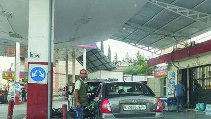 תחנת הדלק בחווארה. | אסף גבור