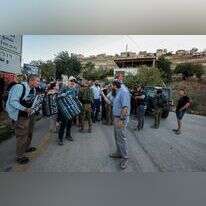 תעמולה שקרית. מפגיני שמאל מול מבצע הקמת היישובים בשבוע שעבר. | פלאש 90